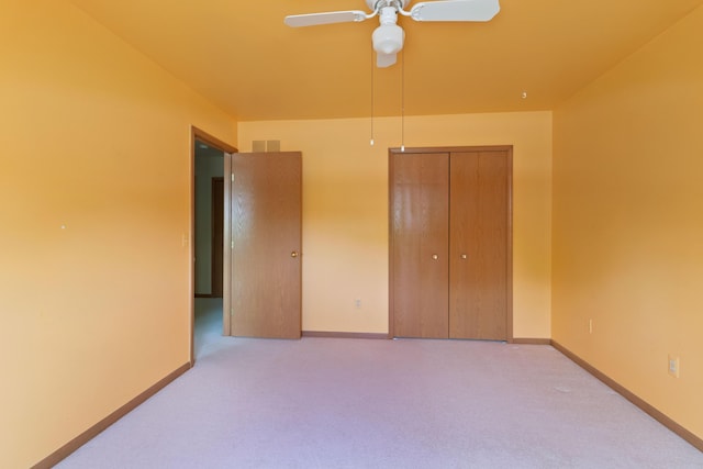 7184 Steeplechase Dr, Saline, MI 48176 - unfurnished bedroom featuring carpet, a closet, and ceiling fan