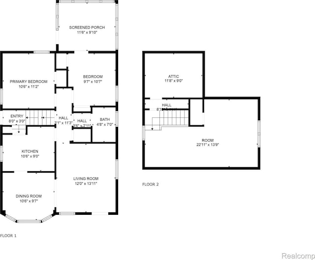 14888 Belmont Ave, Southgate, MI 48101 - view of floor plan / room layout