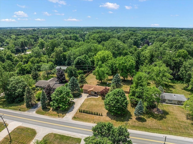 9950 Carpenter Rd, Milan, MI 48160 - drone / aerial view of a forest
