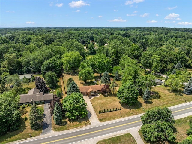 9950 Carpenter Rd, Milan, MI 48160 - bird's eye view of a forest