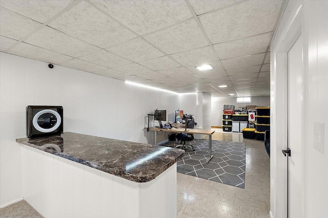 9950 Carpenter Rd, Milan, MI 48160 - office space featuring a paneled ceiling