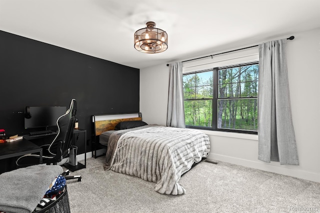 4286 Center Rd, Linden, MI 48451 - carpeted bedroom with baseboards