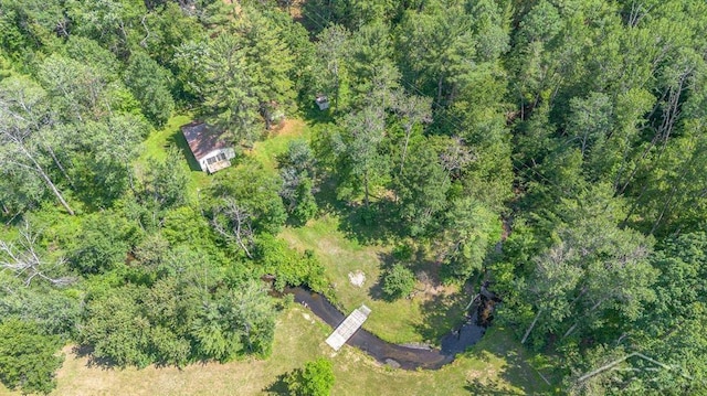 1873 Sanderson Rd, Prescott, MI 48756 - view of property location with a heavily wooded area