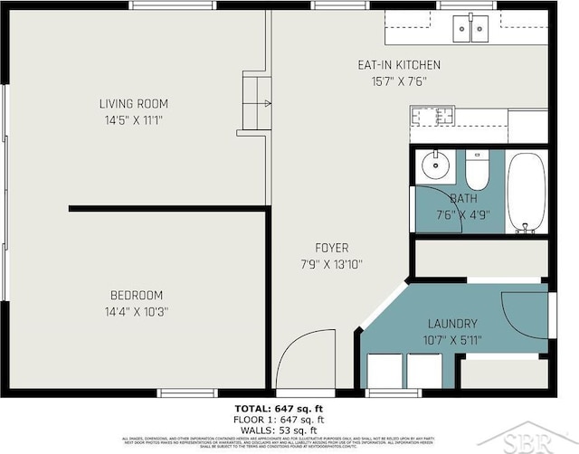 1873 Sanderson Rd, Prescott, MI 48756 - view of floor plan / room layout