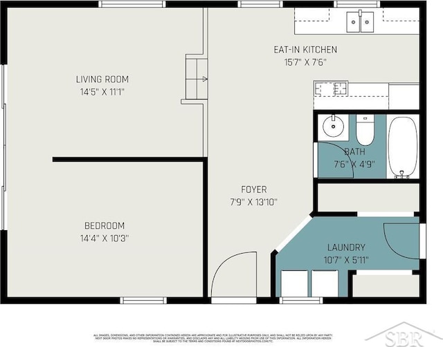 1873 Sanderson Rd, Prescott, MI 48756 - view of floor plan / room layout