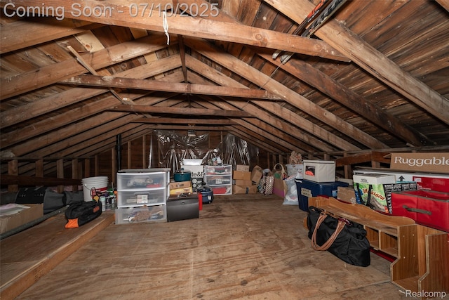 2216 Barrett Ave, Royal Oak, MI 48067 - view of unfinished attic