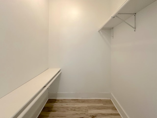 1006 Madison St, Three Rivers, MI 49093 - walk in closet with wood finished floors