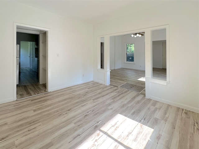 1006 Madison St, Three Rivers, MI 49093 - unfurnished room with light wood-type flooring and baseboards