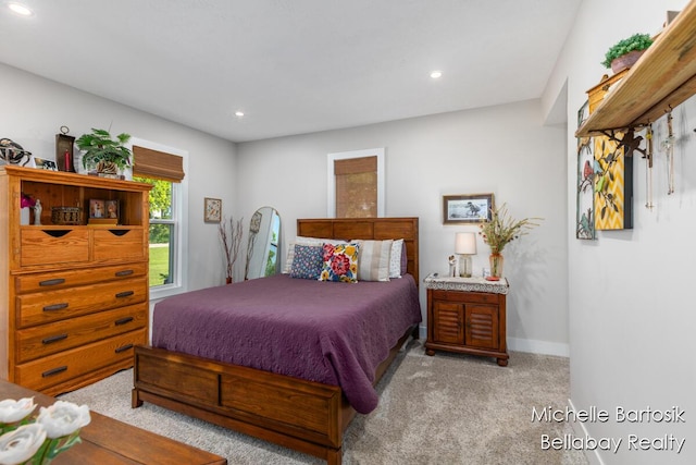 10840 Harvard Ave NE, Rockford, MI 49341 - bedroom with light colored carpet and recessed lighting