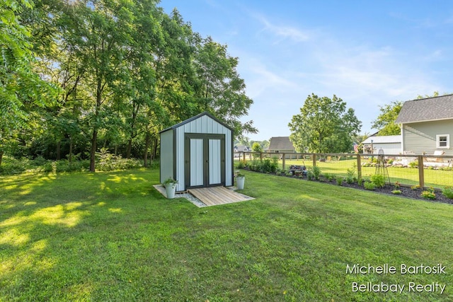 10840 Harvard Ave NE, Rockford, MI 49341 - view of yard with a shed