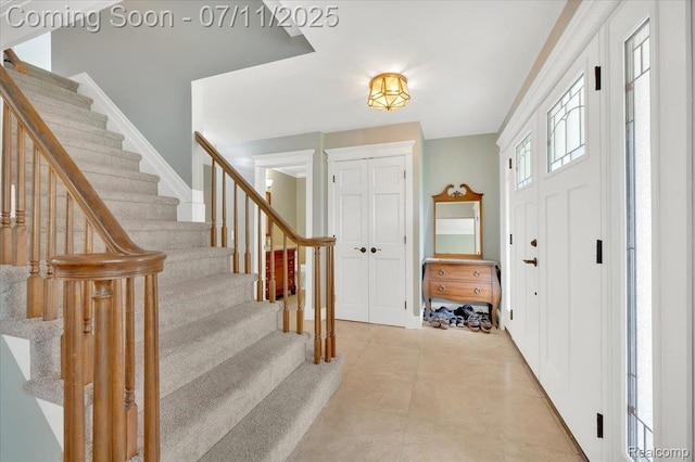 3417 Palm Aire Ct, Rochester Hills, MI 48309 - entryway featuring stairs
