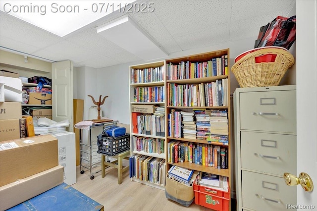 3417 Palm Aire Ct, Rochester Hills, MI 48309 - office space with wood finished floors and a paneled ceiling