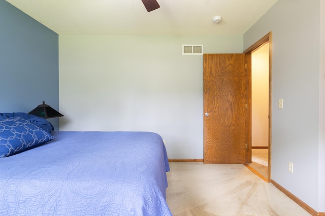 1428 Sherry Dr, Portage, MI 49024 - carpeted bedroom featuring baseboards and ceiling fan