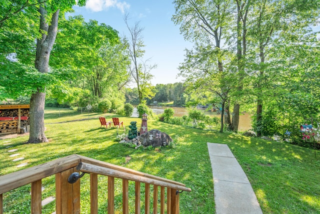 76 Meceola Ct, Hersey, MI 49639 - view of green lawn