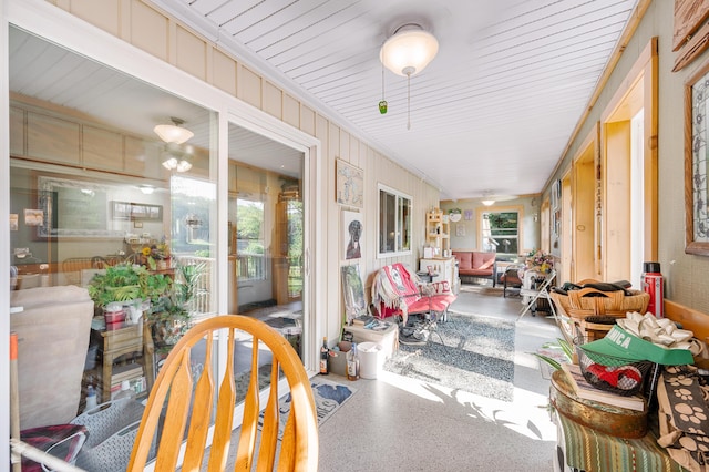 76 Meceola Ct, Hersey, MI 49639 - view of sunroom