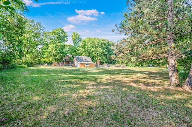 76 Meceola Ct, Hersey, MI 49639 - view of grassy yard