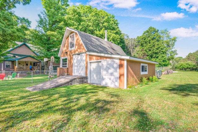 76 Meceola Ct, Hersey, MI 49639 - view of outbuilding
