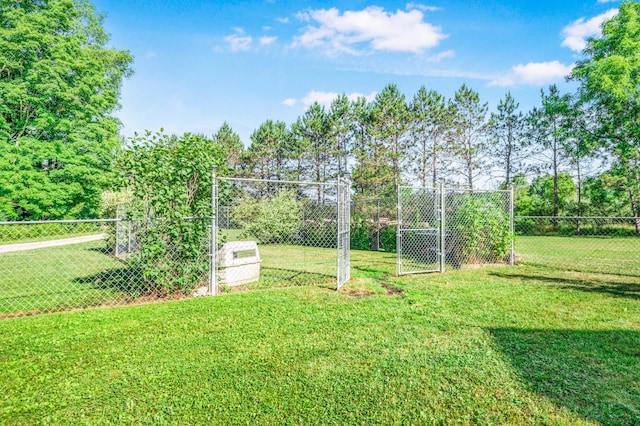 76 Meceola Ct, Hersey, MI 49639 - view of yard