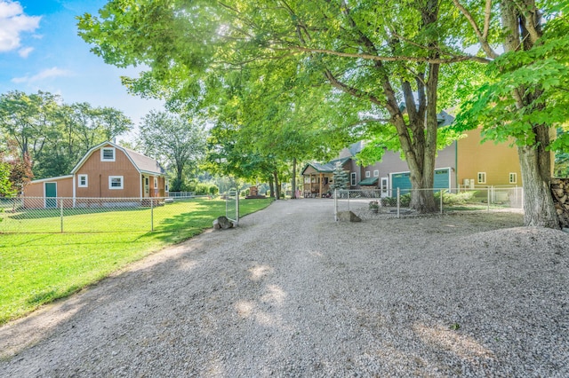 76 Meceola Ct, Hersey, MI 49639 - view of dirt / gravel road