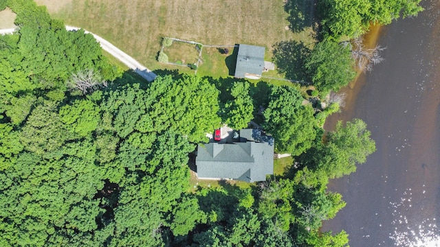 76 Meceola Ct, Hersey, MI 49639 - aerial view of property's location with a nearby body of water