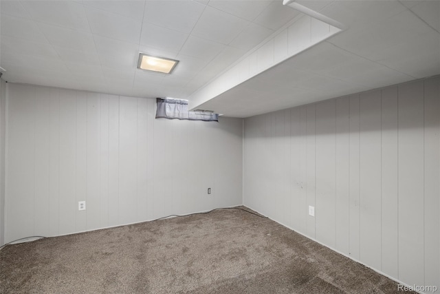 1024 London Ave, Lincoln Park, MI 48146 - finished basement featuring carpet flooring