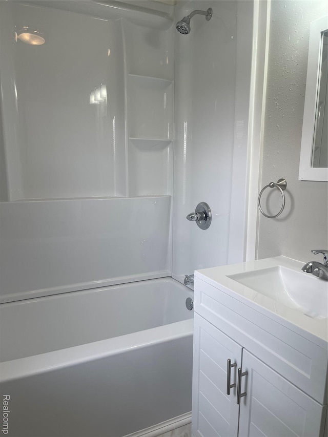 160 Emmons Blvd, Wyandotte, MI 48192 - bathroom featuring vanity and shower / bathtub combination