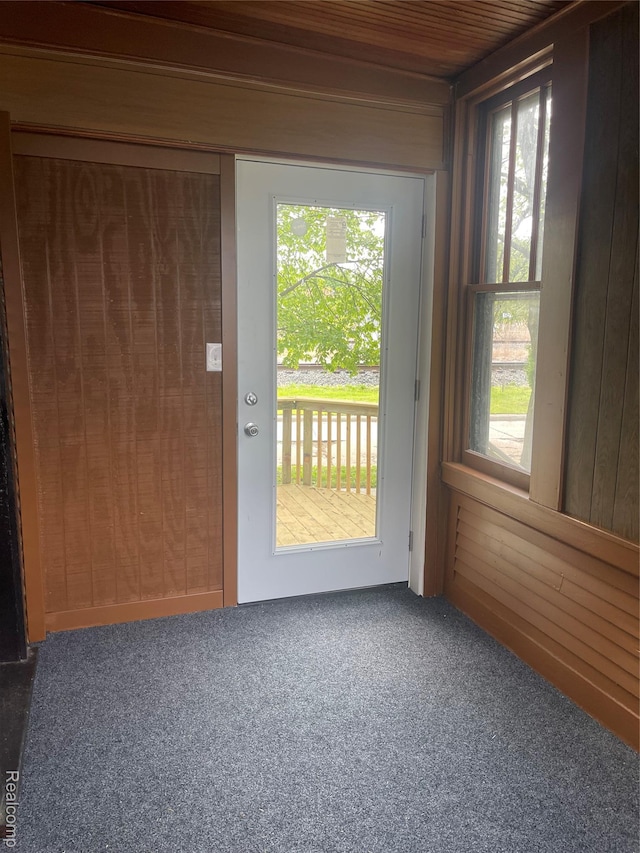 160 Emmons Blvd, Wyandotte, MI 48192 - unfurnished sunroom with plenty of natural light