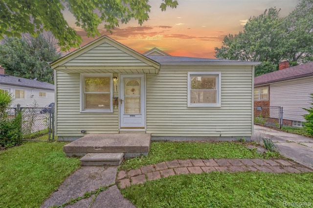 18379 Hazelwood St, Roseville, MI 48066 - view of front of property featuring a gate