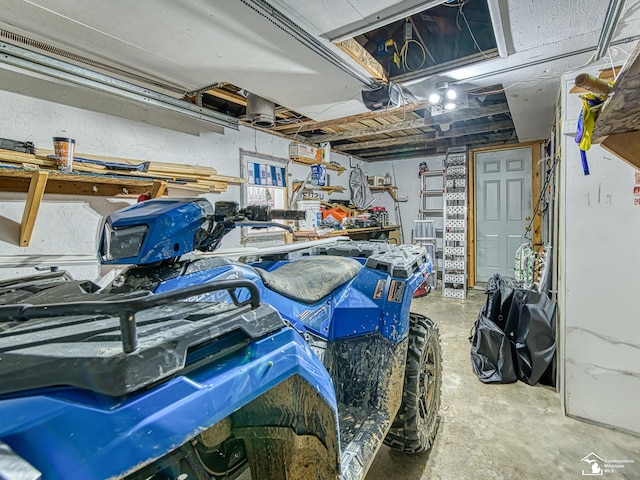 5825 Edgewood Blvd, Monroe, MI 48161 - garage with a garage door opener