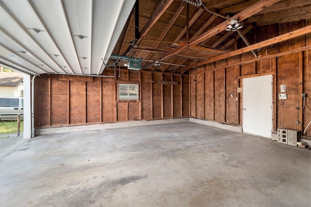 2329 Moon St, Muskegon, MI 49441 - view of garage