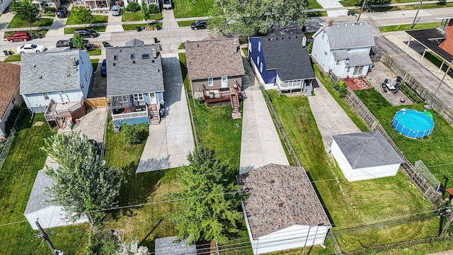 23926 Elmira St, Saint Clair Shores, MI 48082 - aerial view of residential area