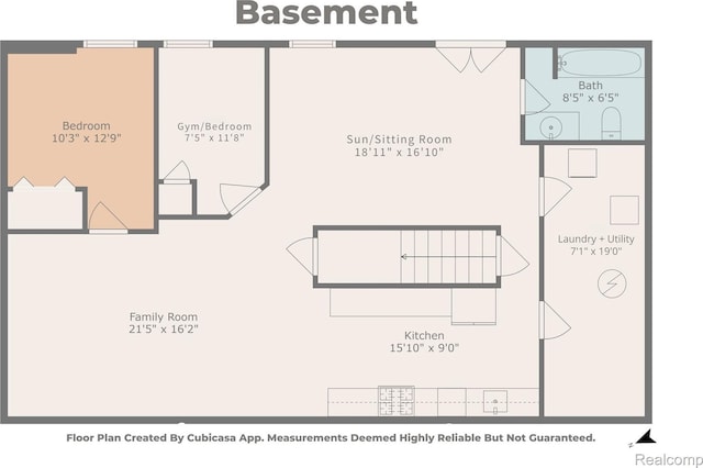12151 Vergennes St, Lowell, MI 49331 - view of property floor plan