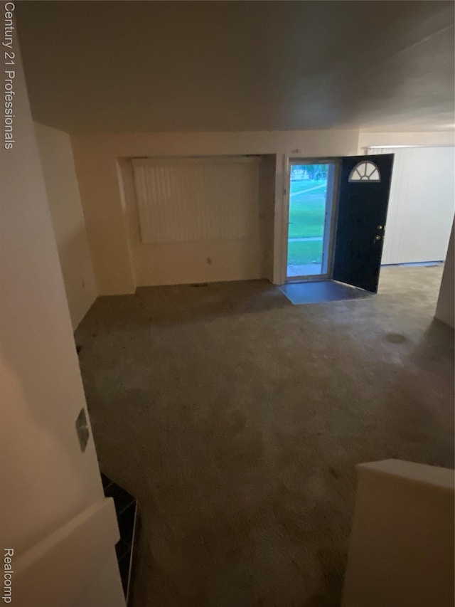 24857 Auburn Ln, Southfield, MI 48033 - entrance foyer with carpet flooring