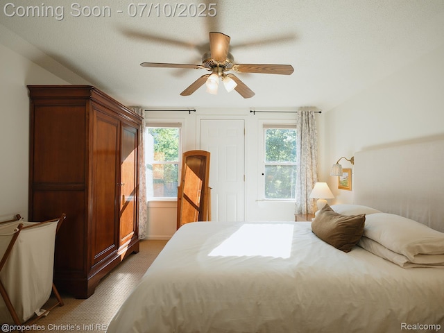 4858 Yorkshire Rd, Detroit, MI 48224 - carpeted bedroom with a ceiling fan