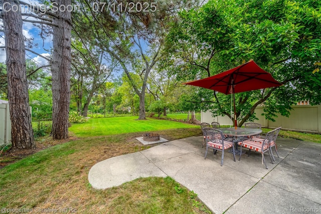 27461 Goldengate Dr W, Lathrup Village, MI 48076 - view of patio with outdoor dining space