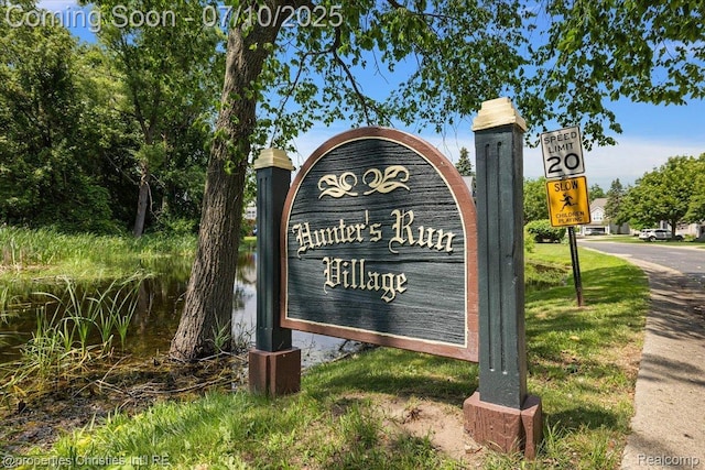 6873 Fox Ln, Waterford, MI 48327 - view of community / neighborhood sign