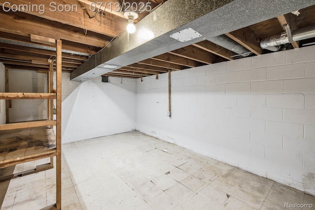 7709 Shelley Dr, Clarkston, MI 48348 - view of unfinished basement
