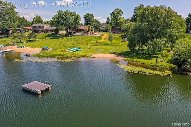 7709 Shelley Dr, Clarkston, MI 48348 - aerial view of a nearby body of water