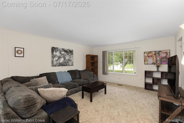 1046 Stonehenge Rd, Flint, MI 48532 - living area with light colored carpet