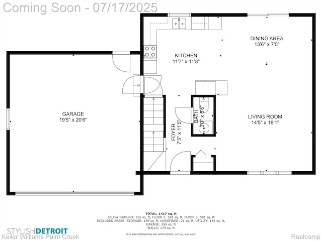 1046 Stonehenge Rd, Flint, MI 48532 - view of property floor plan