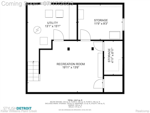 1046 Stonehenge Rd, Flint, MI 48532 - view of room layout