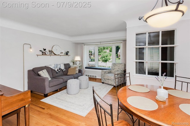 437 Normandy Rd, Royal Oak, MI 48073 - living area featuring light wood-style flooring