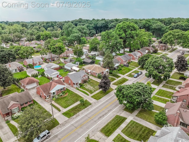 437 Normandy Rd, Royal Oak, MI 48073 - aerial view of residential area