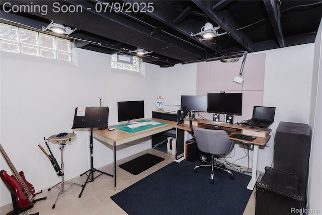 437 Normandy Rd, Royal Oak, MI 48073 - office with light tile patterned flooring