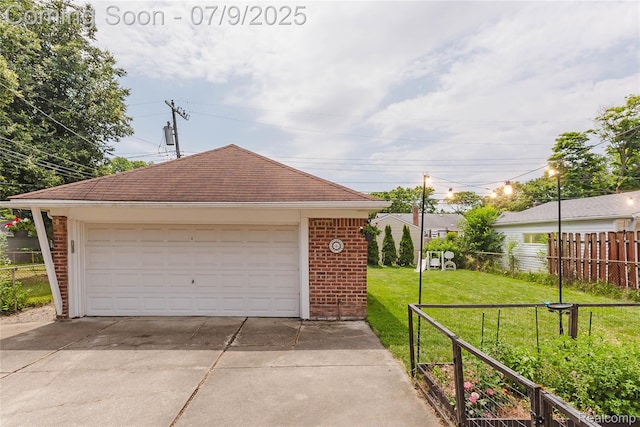 437 Normandy Rd, Royal Oak, MI 48073 - view of detached garage