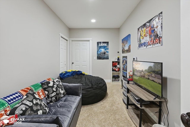 7266 Dodge Rd, Montrose, MI 48457 - carpeted bedroom featuring recessed lighting and baseboards