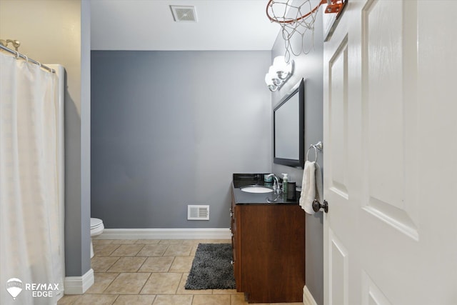 7266 Dodge Rd, Montrose, MI 48457 - full bath with vanity and tile patterned floors