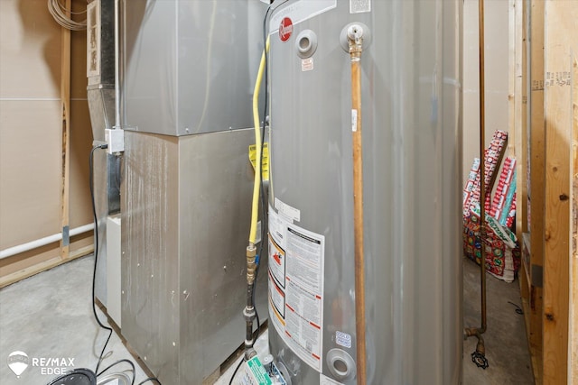 7266 Dodge Rd, Montrose, MI 48457 - utilities with gas water heater and heating unit