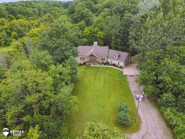 7266 Dodge Rd, Montrose, MI 48457 - view of subject property featuring a forest