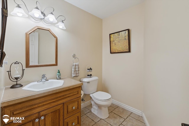 7266 Dodge Rd, Montrose, MI 48457 - bathroom featuring tile patterned floors and vanity